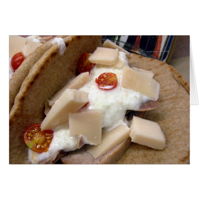 Sándwich de pita de cerdo (Anverso (Horizontal))