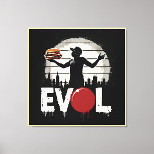 Sandwich de Revolución - Gráfico de arte callejero