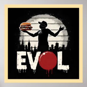 Sandwich de Revolución - Gráfico de arte callejero