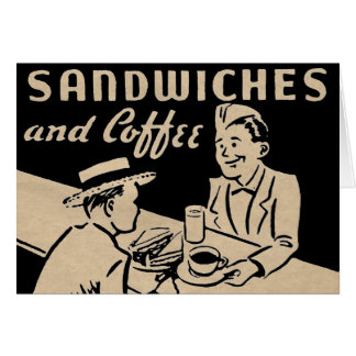 Sándwiches y café