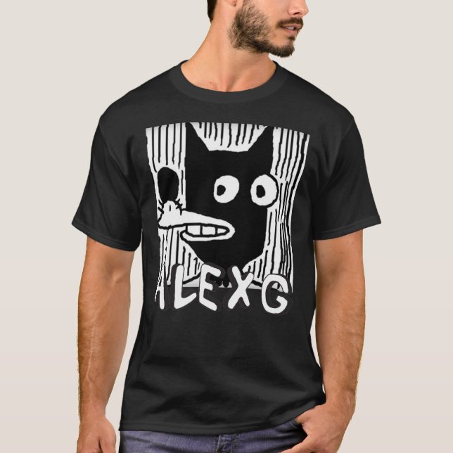 (Sandy) Logo de Alex G Dog camiseta clásica (Anverso)