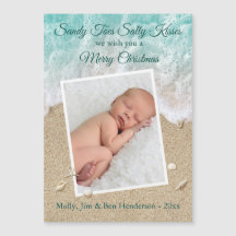 Sandy Turquesa Toes Salty Kiss Feliz Navidad