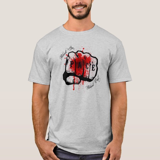 Sangre adentro, de la sangre camisa hacia fuera (Anverso)