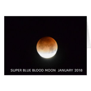 Sangre azul luna 31 de enero de 2018 estupendo