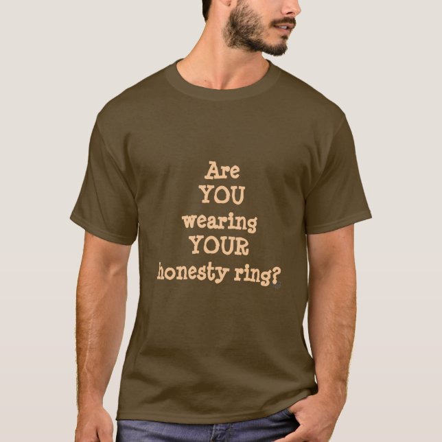 Sangre verdadera - camiseta del anillo de la (Anverso)