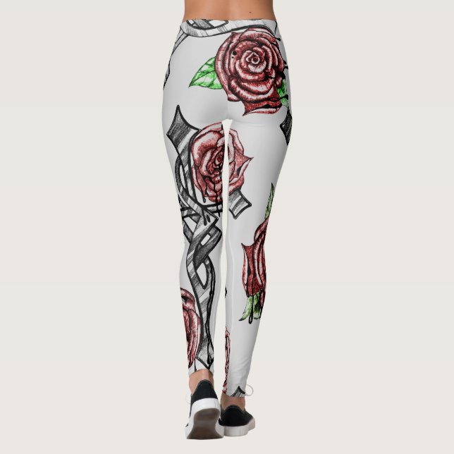 Sangre y Rosas Leggings (Reverso)