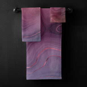 Sangria Strata Moody Pink y Purple Luxe Agate
