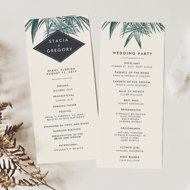 Sanibel | Programa Vintage de Bodas Tropicales (Subido por el creador)