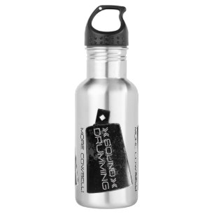 ¡Sano tecleando más cencerro! Botella de agua