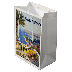 Sanremo Italia Vintage Bolsas de regalo