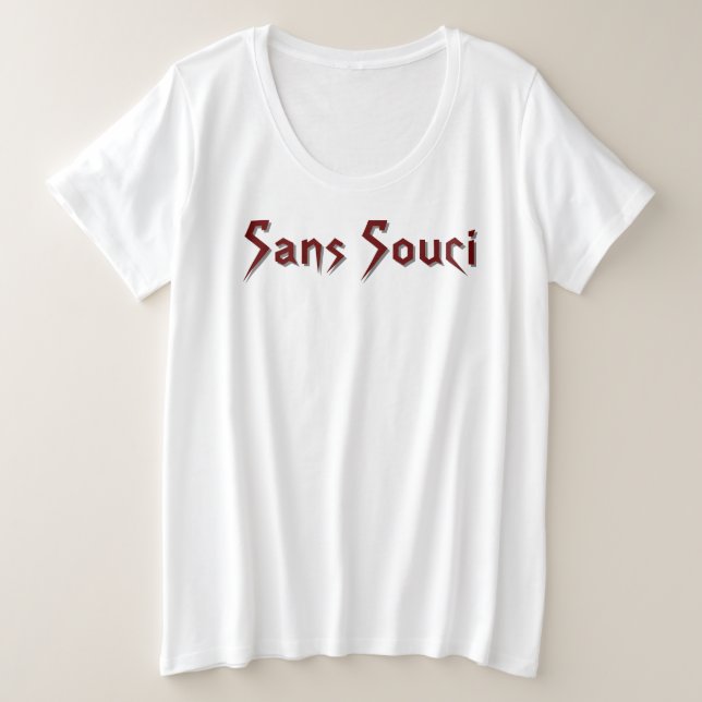 Sans Souci T-Shirt (Anverso del diseño)