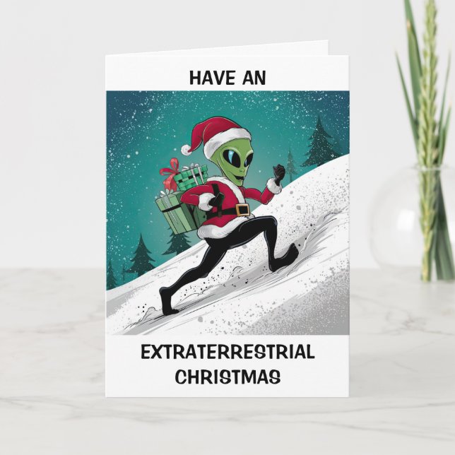 Santa Alien Navidad (Anverso)