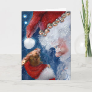 Santa ama navidad de los animales