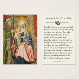 Santa Ana Joachim Virgen María Jesús Oración