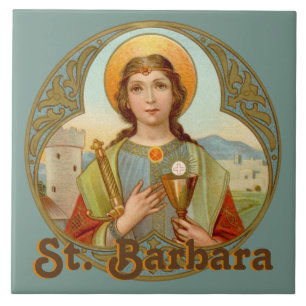 Santa Bárbara (BK 001) Baldosa Cerámica 1