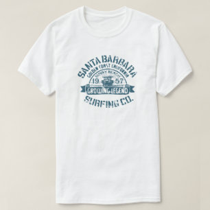SANTA BARBARA SURFING CO. Camiseta