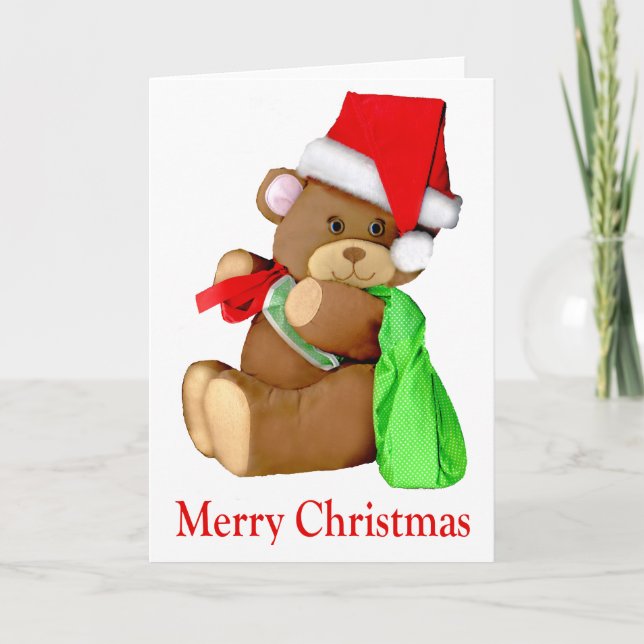 Santa Bear te desea una feliz Navidad (Anverso)
