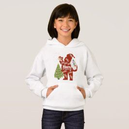 SANTA BLANCO HOODIE - MUJERES/NIÑOS