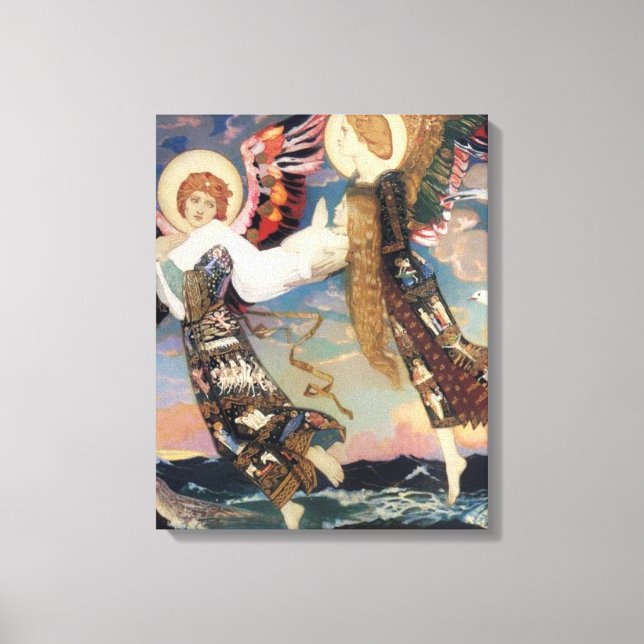“Santa Brígida” Arte angelical de John Duncan (Anverso)