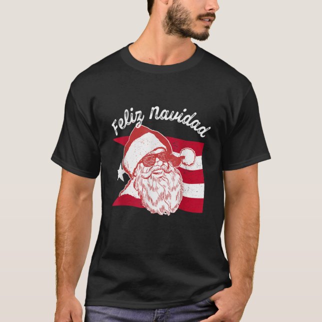 Santa Camisetas puertorriqueñas: Bandera de Puerto (Anverso)