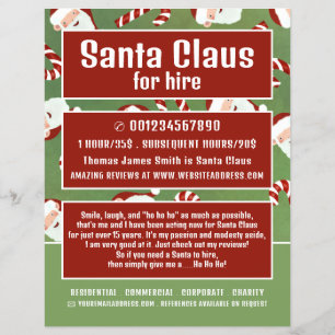 Santa Candy, publicidad de artistas de Santa Claus
