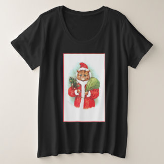 Santa Cat de Santapaws por Louis Wain