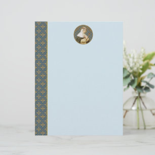 Santa Catalina de Siena (BK 19) (estilo 1, hoja B)