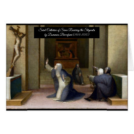 Santa Catalina recibe el Stigmata