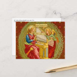 Santa Cecilia de Roma (SNV 36) Tarjeta Postal Hori