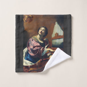 Santa Cecilia por Simon Vouet