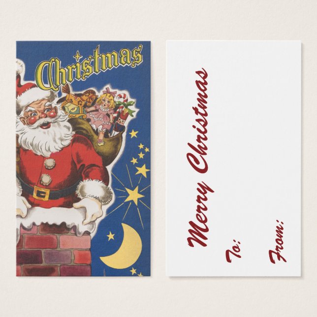 Santa Claus antiguo, Era la Noche Antes de Navidad (Anverso y reverso)