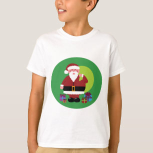 Santa Claus con camiseta actual