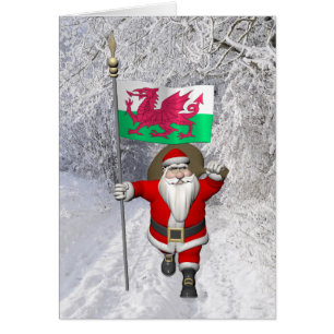 Santa Claus Con El Fin De Gales