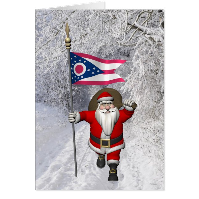 Santa Claus Con El Fin De Ohio (Frente)