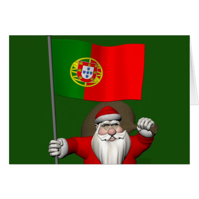 Santa Claus Con El Fin De Portugal (Anverso (Horizontal))
