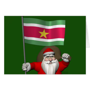 Santa Claus Con El Fin De Surinam