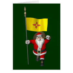 Santa Claus Con El Fin Del Nuevo México