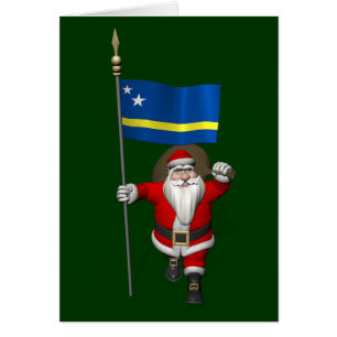 Santa Claus Con El Firma De Curazao