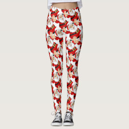 ¡Santa Claus Cute Leggings! Leggings