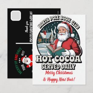 Santa Claus de Navidad personalizado lanzando balo