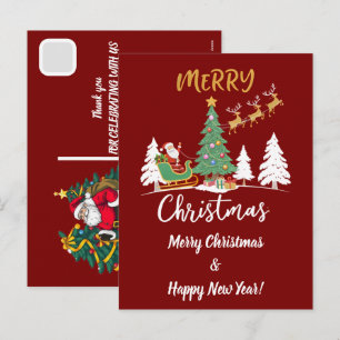 Santa Claus de Navidad personalizado lanzando balo