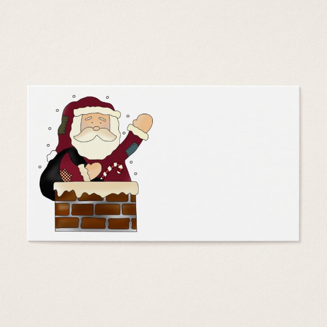 Santa Claus Felices Fiestas (Frente)