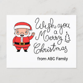 Santa Claus le desea una feliz Navidad a Golfer