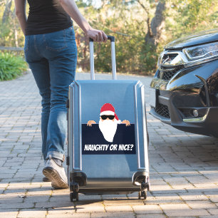SANTA CLAUS NAVIDADES LUGGAGE - PEGATINA DE DECLAR