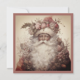 Santa Claus Negro de Navidad - Rococó y Floral Ros