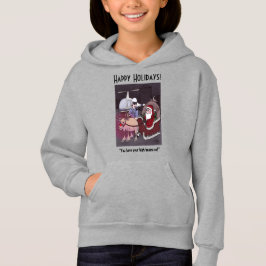 Santa Claus recibe a un Chica de boletos