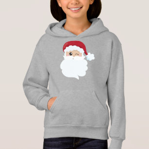 Santa Claus, Winking Santa, Santa Hat, Navidades