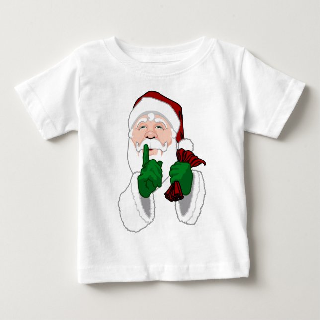 Santa Clause Bebé Shirt Fun Santa Bebé camisetas (Anverso)