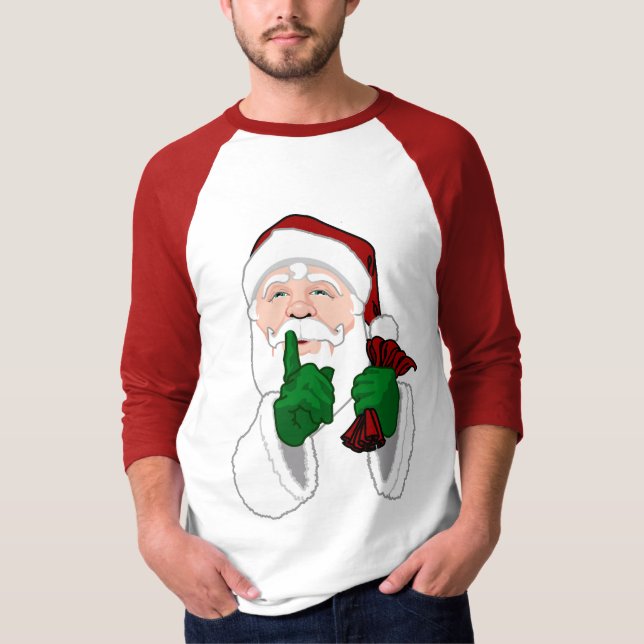 Santa Clause Jersey Shirt Festive Santa Shirt (Anverso)
