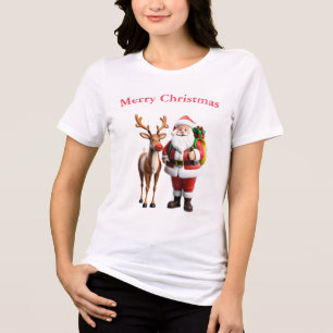 Santa Clause y sus camisetas de reno